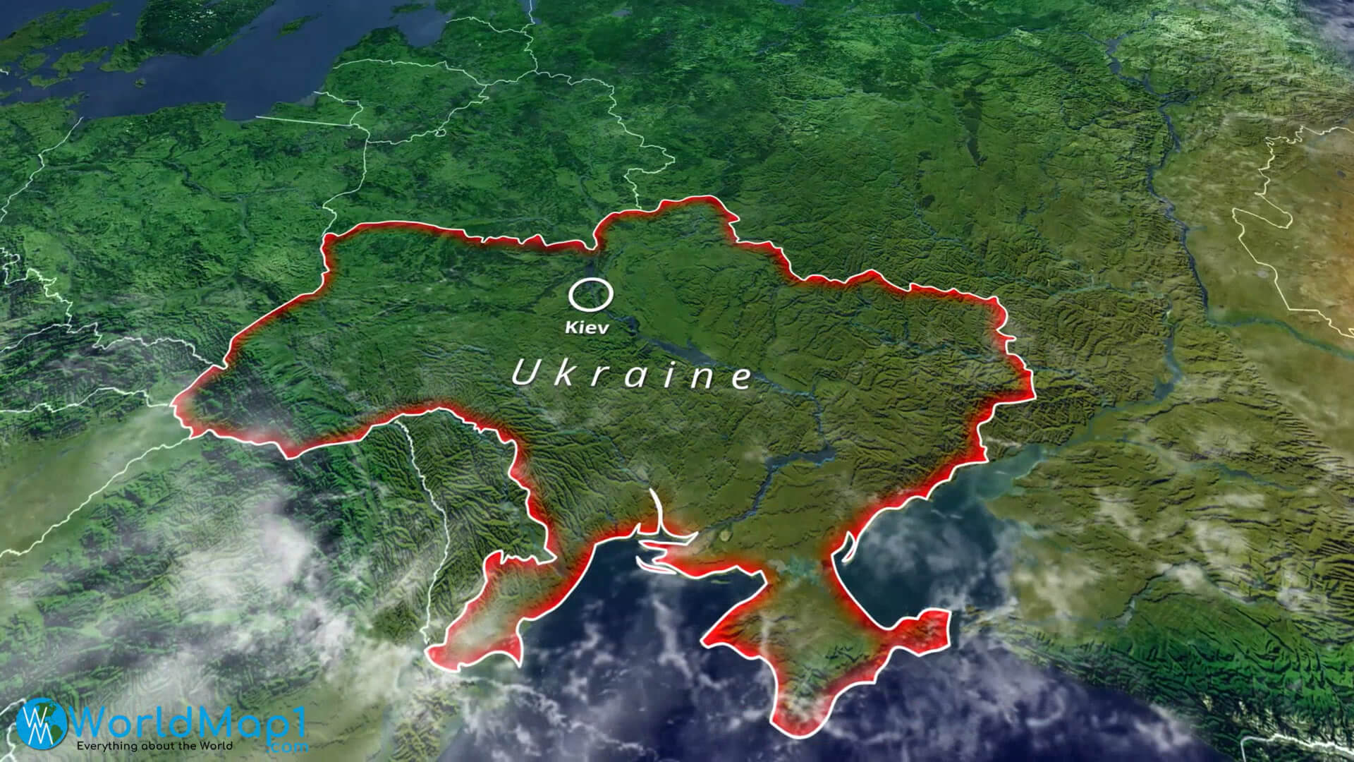 Where is Located Kyiv in Ukraine